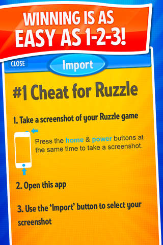 #1 Cheat for Ruzzle ~ find the best words with free auto game import! screenshot 3