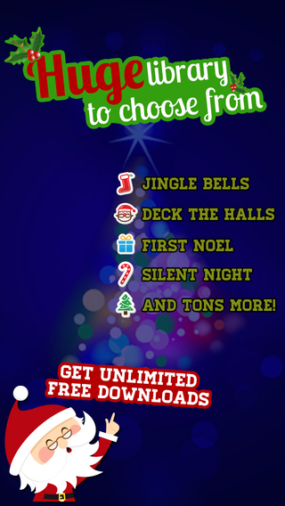 【免費音樂App】Christmas Jingle Tones - Holiday Ringtones and Text Tones-APP點子