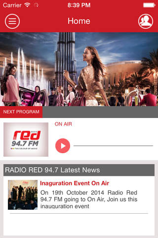 Radio Red 94.7 screenshot 2