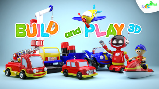 Build and Play 3D - Planes Trains Robots and More