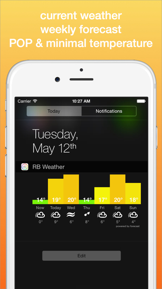 【免費天氣App】Rainbow Weather Widget - Beautiful & Minimal Local Forecast-APP點子