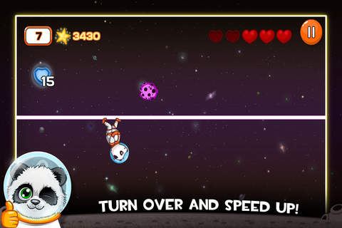 Space Panda - Cosmic Travel screenshot 2