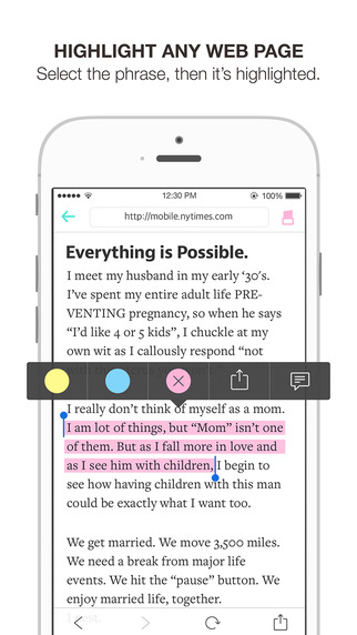 Liner - Mobile Web Highlighter and Annotator