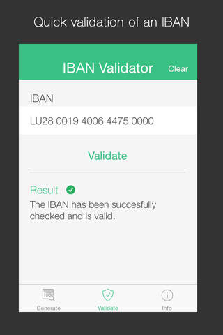 IBAN Assistant Pro screenshot 2