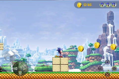 Blue Hedgehog Runner - Tournament Racing screenshot 4