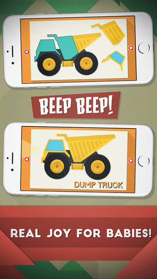 【免費教育App】Trucks & Vehicles Kids Puzzle Game-APP點子