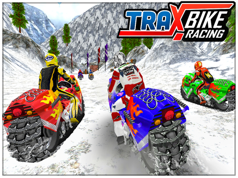 免費下載遊戲APP|Trax Bike Racing ( 3D Speed Sports Bike race offroad stunts game on Fast Ice tracks  ) app開箱文|APP開箱王