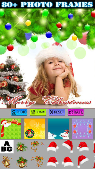 Christmas Frames and Stickers HD