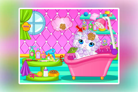 Cute Cat Bathing：Pet Shop Games screenshot 4
