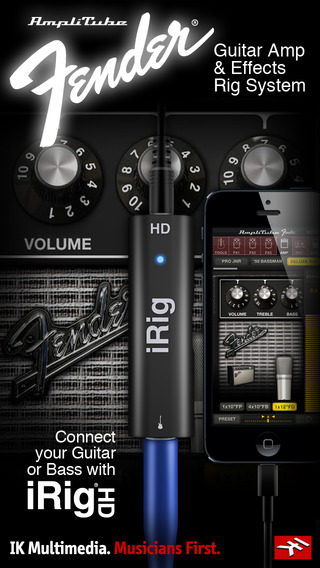 【免費音樂App】AmpliTube Fender™ FREE-APP點子