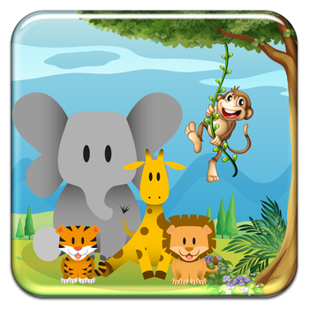 Zoo Animal Match Puzzle - Fun Safari Board Challenge FREE LOGO-APP點子