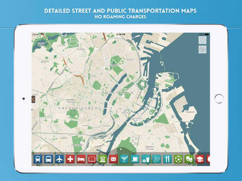 【免費旅遊App】Copenhagen Travel Guide with Offline City Street and Metro Maps-APP點子