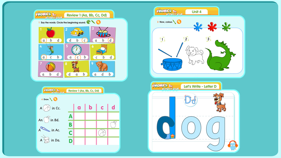 App Shopper Phonics 1a Activities Letter D (Education)