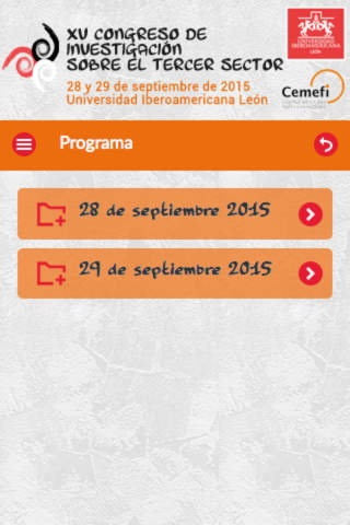 Congreso CEMEFI 2015 screenshot 2