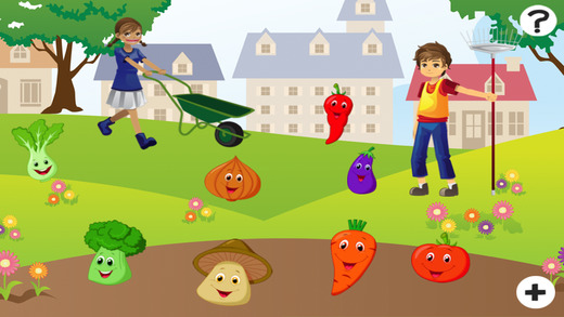 Awesome Harvest Counting Game for Children with Vegetables: Learn to Count 1-10