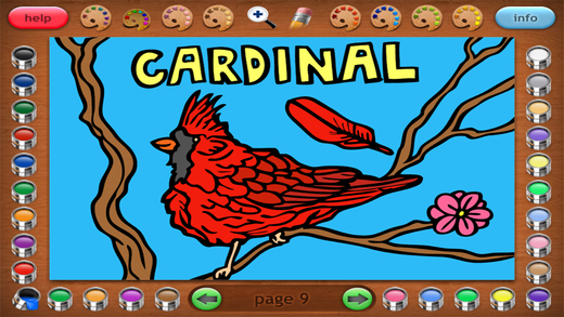 【免費遊戲App】Coloring Book 27 Lite: Woodland Animals-APP點子