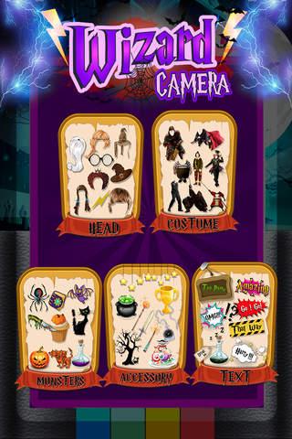 CamCCM - Wizard of Magic Sticker Camera Fashion Photo Booth Dress Up screenshot 3