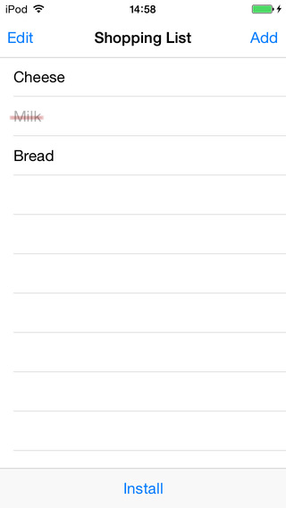 【免費工具App】Shopping List Widget-APP點子