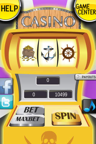 Ace Caribbean Pirate's Slots - Free Spin & Big Win Lucky Machine with Bonus Round Daily screenshot 3
