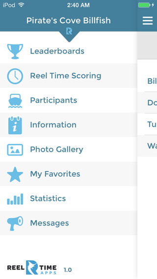 【免費運動App】Pirate's Cove Billfish Tournament-APP點子