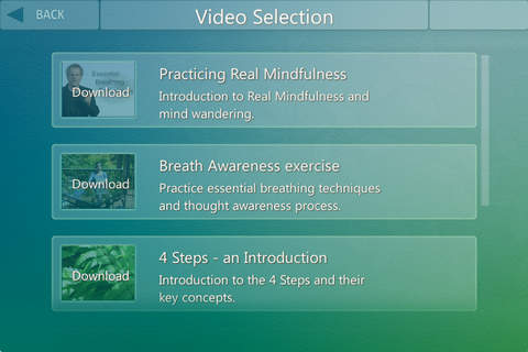 Four Steps To Mindfulness screenshot 2
