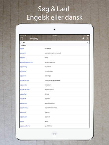 【免費書籍App】Danish English Dictionary - Dansk Engelsk Ordbog - Learn・Translate・Travel - Free translator with pronunciation for course and student-APP點子