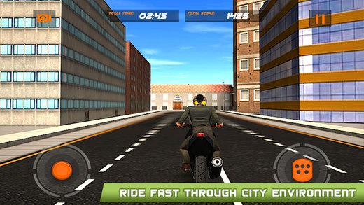 Extreme Motor Bike Ride simulator 3D – Steer the moto wheel show some extreme stunts
