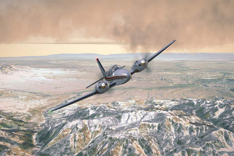 Flight Simulator (Baron 58 Edition) - Airplane Pilot & Learn to Fly Real Sim screenshot 4