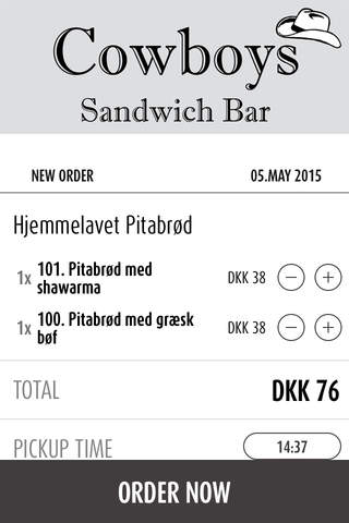 Cowboy Sandwich Bar -H.Tåstrup screenshot 3