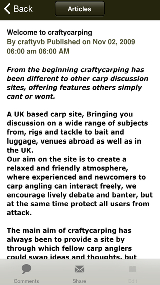 【免費運動App】Craftycarping forum-APP點子