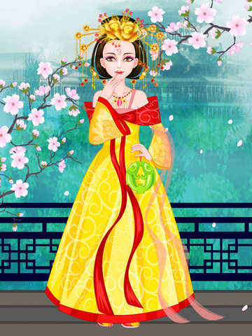 【免費遊戲App】Dress Up Chinese Princess-APP點子