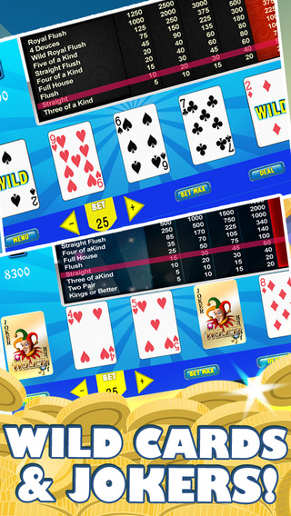 【免費遊戲App】Aaamazing Vegas Video Poker - Jacks or Better Poker Machines-APP點子