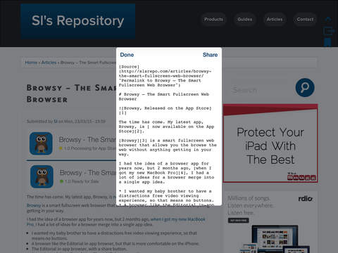 免費下載工具APP|Browsy - The Smart Fullscreen Web Browser app開箱文|APP開箱王