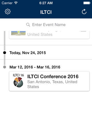 ILTCI Conference screenshot 2