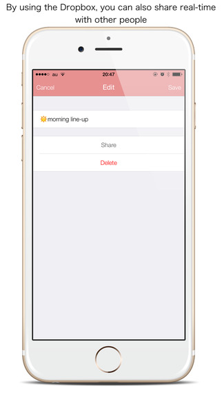 【免費生產應用App】DotList - ToDo List ＆ Calendar Realtime Sharing-APP點子