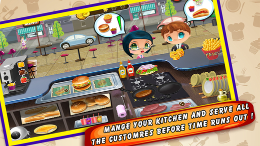 【免費遊戲App】Kitchen Fever – Burger Maker Games for Kids-APP點子