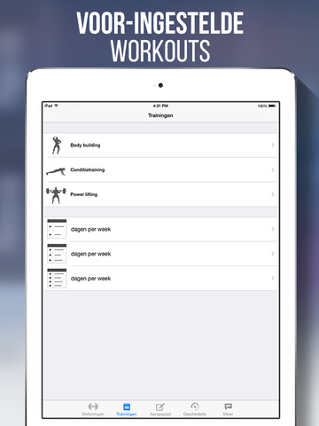 Fitness & Bodybuilding - Exercises, Workouts HD screenshot 3