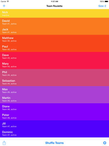 【免費工具App】Team Roulette-APP點子
