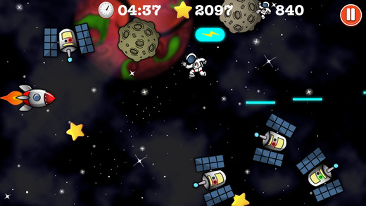 【免費遊戲App】Spaceship Joyride!-APP點子