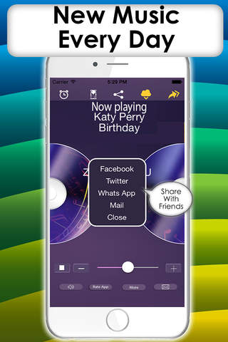 A Music hits player from free live mobile internet radio stations screenshot 3