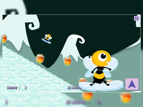 【免費遊戲App】Honey Winter Quest : The Cool Bee Boy Snowboard Racing Game - Premium-APP點子
