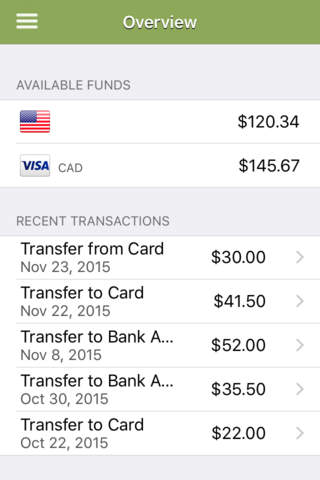 Y-Wallet screenshot 2