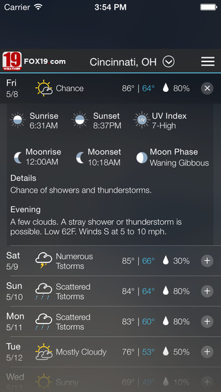 【免費天氣App】FOX19 Storm Tracker Weather-APP點子