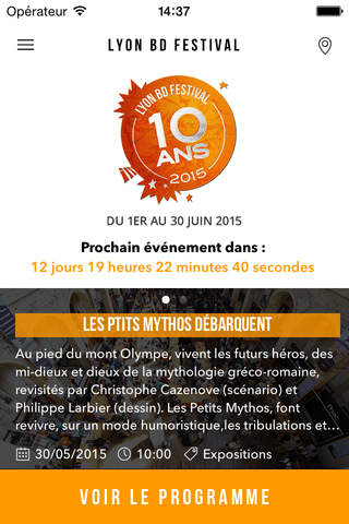 Lyon BD Festival | 10e édition du festival international de la bande dessinée de Lyon screenshot 3