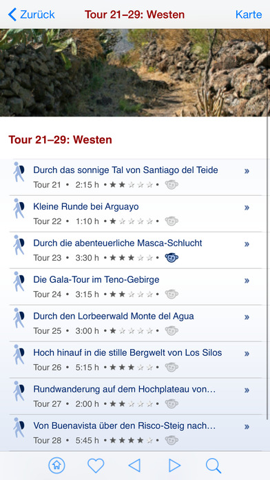 【免費旅遊App】Teneriffa Wanderführer - Individuell zum Selbstentdecken-APP點子