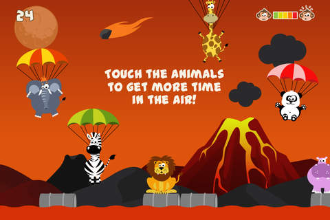 ParaZoo – parachuting animals. screenshot 2