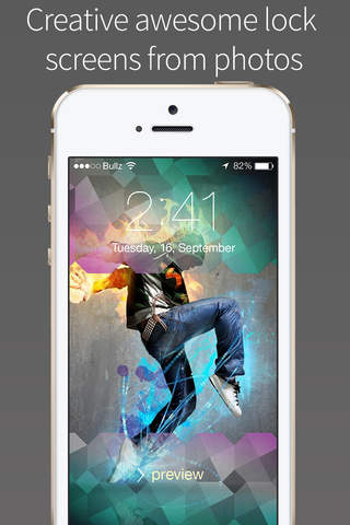 MagicLocks+ Pro for iOS 8! - LockScreen Wallpaper With Best Creativity screenshot 4
