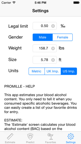 免費下載生活APP|Promille - Blood Alcohol Tracker app開箱文|APP開箱王
