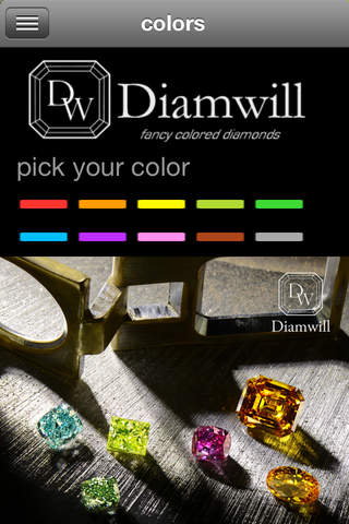 Diamwill Fancy Colored Diamonds screenshot 4