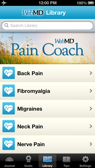 【免費健康App】WebMD Pain Coach-APP點子